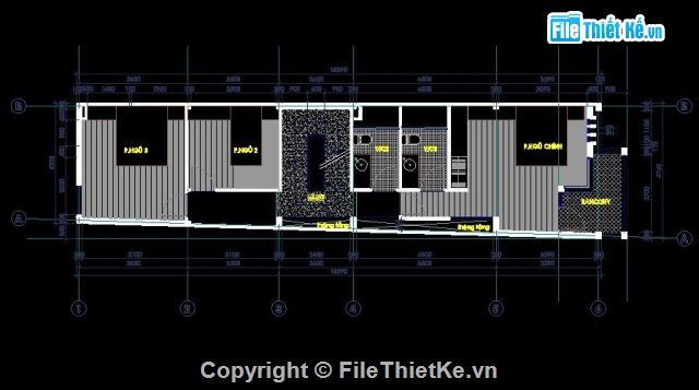 Bản vẽ,nhà phố 2 tâng,Bản vẽ nhà dân,Bản vẽ autocad,Nhà phố 4.2x18m